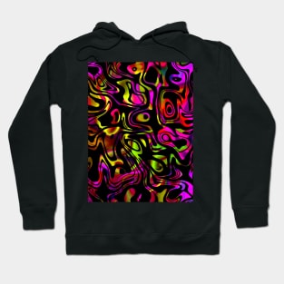 COLOR Evolution Abstract Art Wall Decor. Hoodie